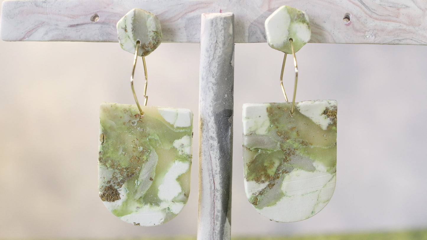 Art Deco Dangle Earrings