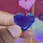 3-Tiered Gradient Heart Earrings