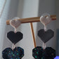 Earrings shot in sunlight