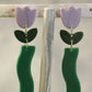 3-Tier Tulip Dangle Earrings