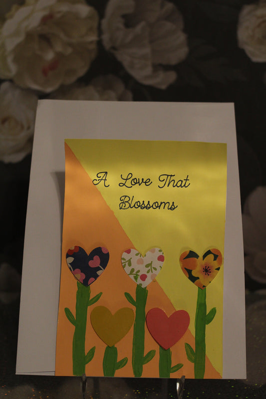 A Love That Blossoms Greeting Card