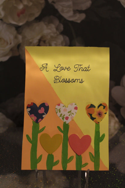 A Love That Blossoms Greeting Card