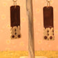 Chocolate Bunnies Dangle Earrings